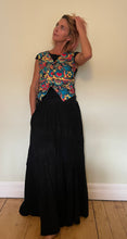 Load image into Gallery viewer, Buy now at Emma's Emporium online shop, funky colourful; retro heart waistcoat. Men's Women's Unisex Plus Size, XXL waistcoats. Shop at Emma's Emporium Hippie Hippy ethical alternative women's fashion and clothing.