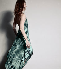 Load image into Gallery viewer, Shop Emma's Emporium buy online! Emma's Emporium tie dye rayon summer sun dress. One size, Plus size. Emma's Emporium ethical slow fashion, fair trade, women's clothing, hippie hippy boho festival dress.
