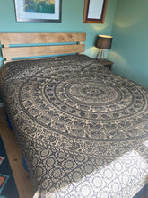 Load image into Gallery viewer, Buy now online from Emma&#39;s Emporium! Elephant tie dye double king size bed spread, hippy throw or wall hanging, from Emma&#39;s Emporium ethical fair-trade alternative hippy clothing and gifts
