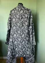Load image into Gallery viewer, Warm Fleecy Paisley Wrap Cardigan