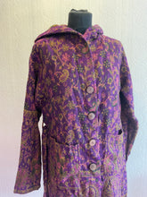 Load image into Gallery viewer, Fleecy Hooded Paisley Jacket