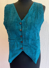 Load image into Gallery viewer, Buy now online from Emma's Emporium. Emma's Emporium unisex cotton corduroy waistcoats. Waistcoat for men and women. Emma's Emporium ethical slow fashion, funky hippie boho clothing.