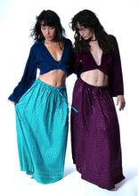 Load image into Gallery viewer, Multi way Velvet Tie Top