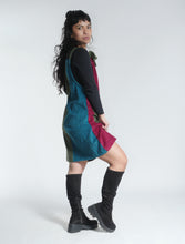 Load image into Gallery viewer, Patch Cord Dungaree Dress