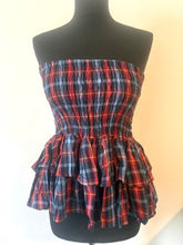 Load image into Gallery viewer, Buy now online! Emma's Emporium Plaid Ra Ra mini skirt.
