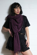 Load image into Gallery viewer, Buy now online From Emma's Emporium alternative women's slow ethical fashion and hippie hippy boho festival shop. Unisex pure cotton natural summer winter scarf in bright bold and earthy colours.