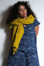 Load image into Gallery viewer, Buy now online From Emma's Emporium alternative women's slow ethical fashion and hippie hippy boho festival shop. Unisex pure cotton natural summer winter scarf in bright bold and earthy colours.