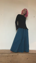 Load and play video in Gallery viewer, Full length cotton gypsy skirt, available to buy now from Emma&#39;s Emporium
