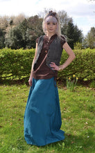 Load image into Gallery viewer, Emma&#39;s Emporium plain cotton extra wide leg palazzo trousers. Buy now online from Emma&#39;s Emporium! Extra wide leg palazzo flare loose fit trousers made from soft organic cotton.
