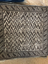 Load image into Gallery viewer, Cushion Cover - Hand block printed Zig Zag