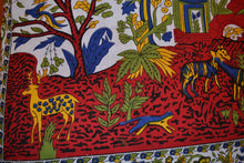 Load image into Gallery viewer, Emma's Emporium Tree of Life cotton bedspread. Hippie printed cotton bedspreads from India, available to buy at Emma's Emporium