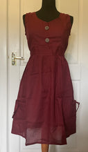 Load image into Gallery viewer, Emma&#39;s Emporium Organic Cotton Button Dress
