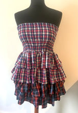 Load image into Gallery viewer, Buy now online! Emma's Emporium Plaid Ra Ra mini skirt.
