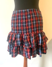 Load image into Gallery viewer, Buy now online! Emma's Emporium Plaid Ra Ra mini skirt.
