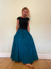 Load image into Gallery viewer, Emma&#39;s Emporium Corduroy full length gypsy skirt
