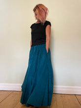 Load image into Gallery viewer, Emma&#39;s Emporium Corduroy full length gypsy skirt
