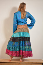 Load image into Gallery viewer, Emma&#39;s Emporium recycled sari silk skirt
