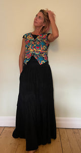 Emma's Emporium Funky Retro Heart Print Unisex Waistcoat