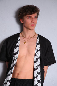 Emma's Emporium Black & White Unisex Reversible Jacket