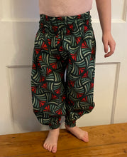 Load image into Gallery viewer, Children&#39;s Print Cotton GENIE Trousers
