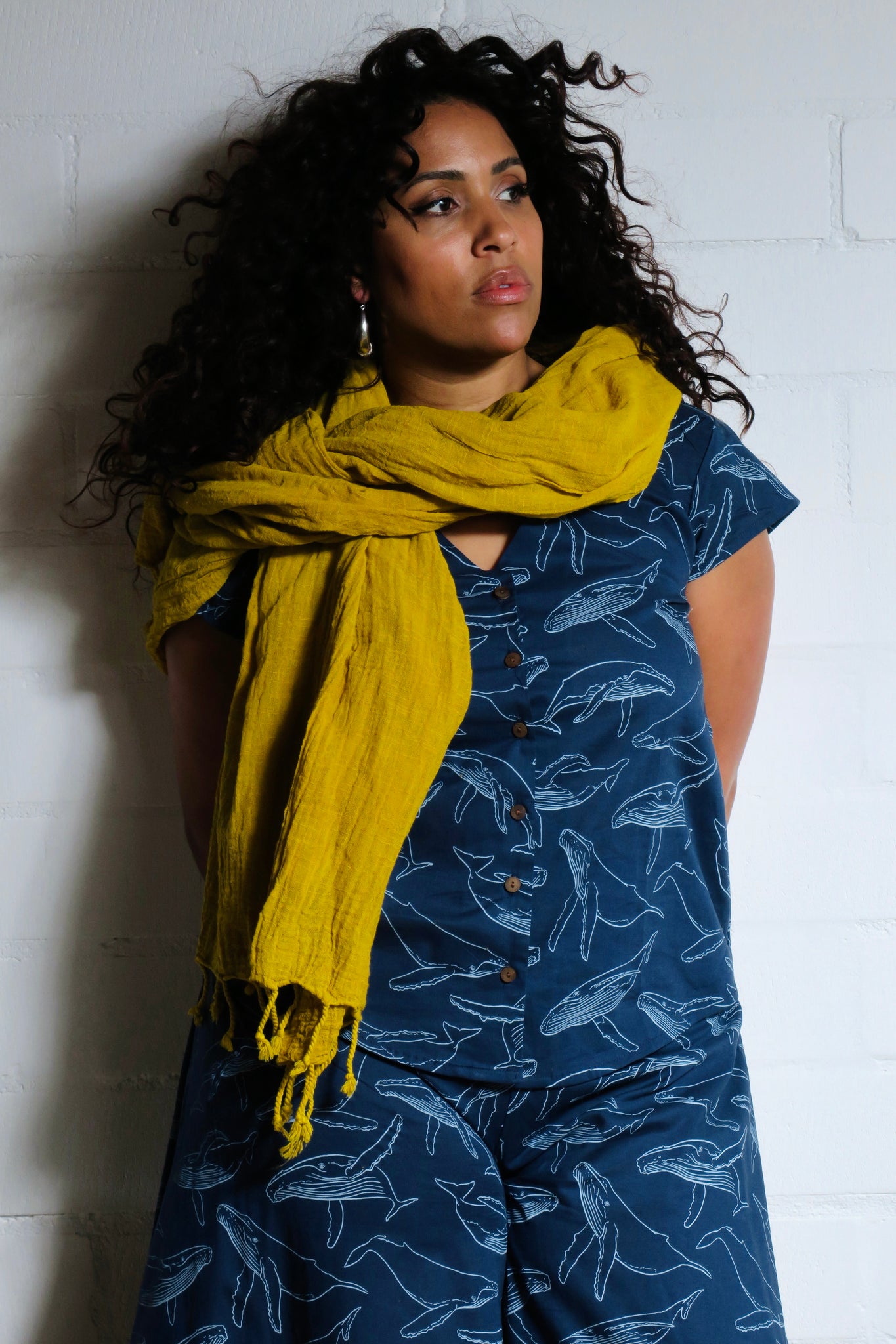 Cotton scarf online 2025