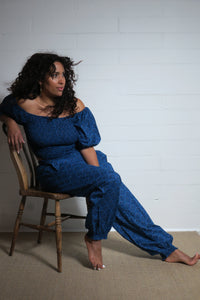 Buy now online from Emma's Emporium, blue cotton peacock print bandeau sun summer top, perfect for beach, festival and party. Emma's Emporium designs and sources fair trade ethical women's clothing, gifts and accessories. Fun and fair hippie clothes and boho festival fashion.