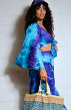Load image into Gallery viewer, Emma&#39;s Emporium Tie dye tie top, super vibrant colourful hippie summer top, now available to buy on Emma&#39;s Emporium online
