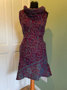 Buy now online from Emma's Emporium, fleece cowl neck winter dress