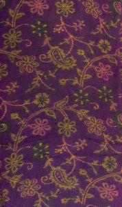Palazzo Trousers - Winter Paisley Fleece