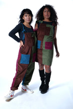 Load image into Gallery viewer, Patch Cord Dungaree Dress
