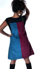 Load image into Gallery viewer, Patch Cord Dungaree Dress
