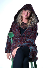 Load image into Gallery viewer, Fleecy Hooded Paisley Jacket
