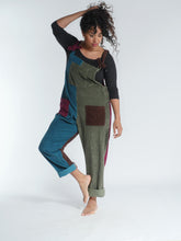 Load image into Gallery viewer, Patch Cord Dungarees
