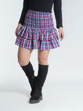 Load image into Gallery viewer, Buy now online! Emma's Emporium Plaid Ra Ra mini skirt.
