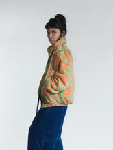 Load image into Gallery viewer, Buy now at Emma's Emporium online shop,  fleece lined recycled sari machine washable coat. Men's Women's Unisex Plus Size, winter warm coats. Shop at Emma's Emporium Hippie Hippy ethical alternative women's fashion and clothing.
