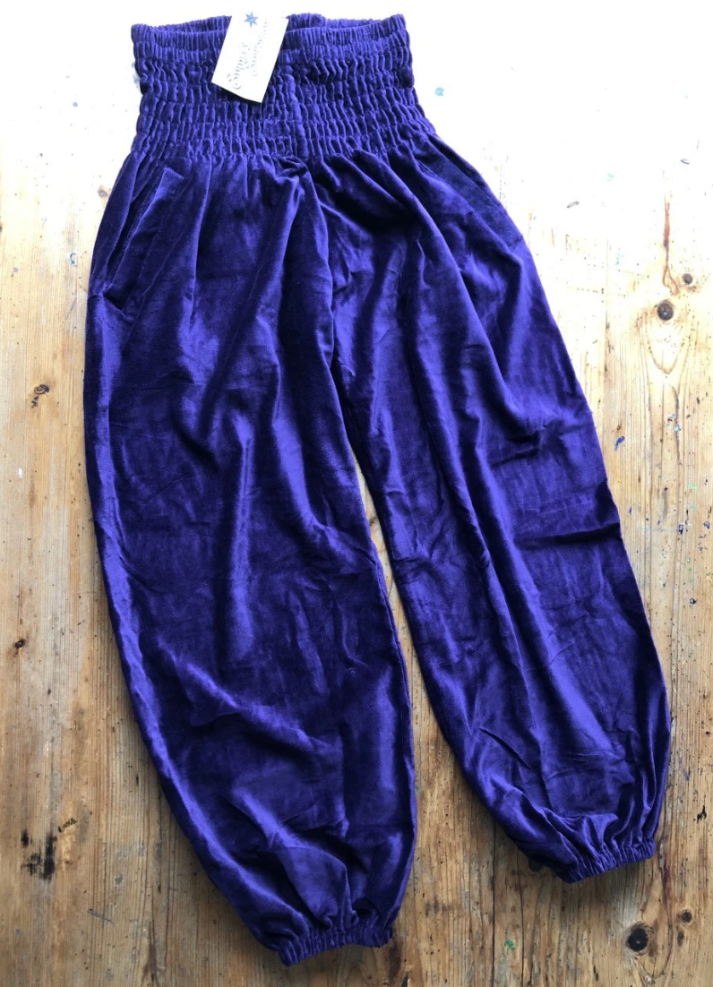 Emma's Emporium Winter Velvet Genie Trousers
