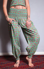 Load image into Gallery viewer, GENIE TROUSERS - Flower Print Cotton
