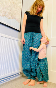 Children's Print Cotton GENIE Trousers
