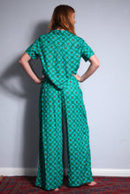 Load image into Gallery viewer, Emma&#39;s Emporium Pleat Trouser - Clover Print
