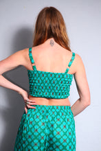 Load image into Gallery viewer, Emma&#39;s Emporium Pleat Trouser - Clover Print
