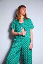 Load image into Gallery viewer, Emma&#39;s Emporium Pleat Trouser - Clover Print
