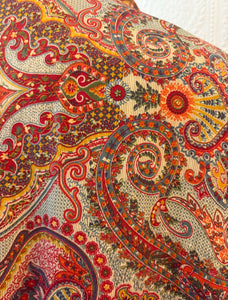 Sari Fleece lined Bomber Jacket - Paisley