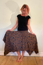 Load image into Gallery viewer, Emma&#39;s Emporium Needlecord Leaf Printed Skirt
