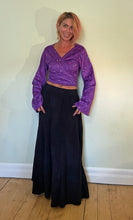 Load image into Gallery viewer, Emma&#39;s Emporium Star print flared Sleeve Tie Top
