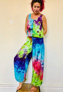 Super Soft Genie TROUSERS - Tie Dye