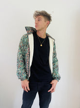 Load image into Gallery viewer, Sari Fleece lined Bomber Jacket - Paisley
