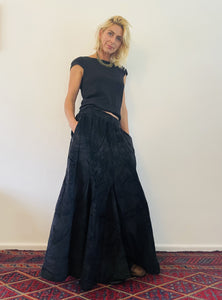 Buy now online from Emma's Emporium. Emma's Emporium Chunky Winter Cord Cotton Maxi Skirt, super warm long skirt with pockets. Shop Emma's emporium ethical fair-trade hippie boho festival women's and unisex clothing and gifts.