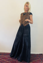 Load image into Gallery viewer, Buy now online from Emma&#39;s Emporium. Emma&#39;s Emporium Chunky Winter Cord Cotton Maxi Skirt, super warm long skirt with pockets. Shop Emma&#39;s emporium ethical fair-trade hippie boho festival women&#39;s and unisex clothing and gifts.
