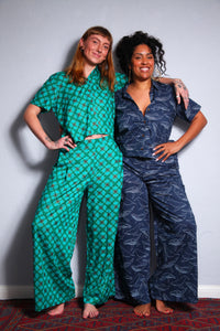 Emma's Emporium Pleat Trouser - Whale Print