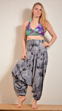 Load image into Gallery viewer, Buy online now from Emma&#39;s Emporium, tie dye harem trousers, super bright colourful festival fashion!
